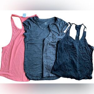 Activewear Performance Athletic Top Bundle Women’s Medium 4 Pack (129)